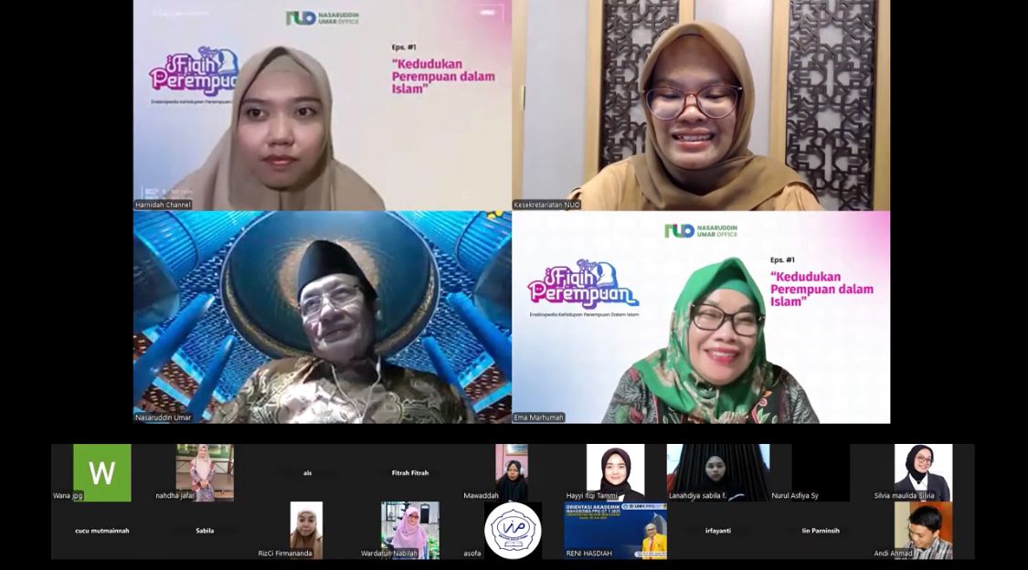 Nasaruddin Umar Office Gelar Ngaji Fiqih Perempuan, Bahas Kedudukan Perempuan dalam Islam