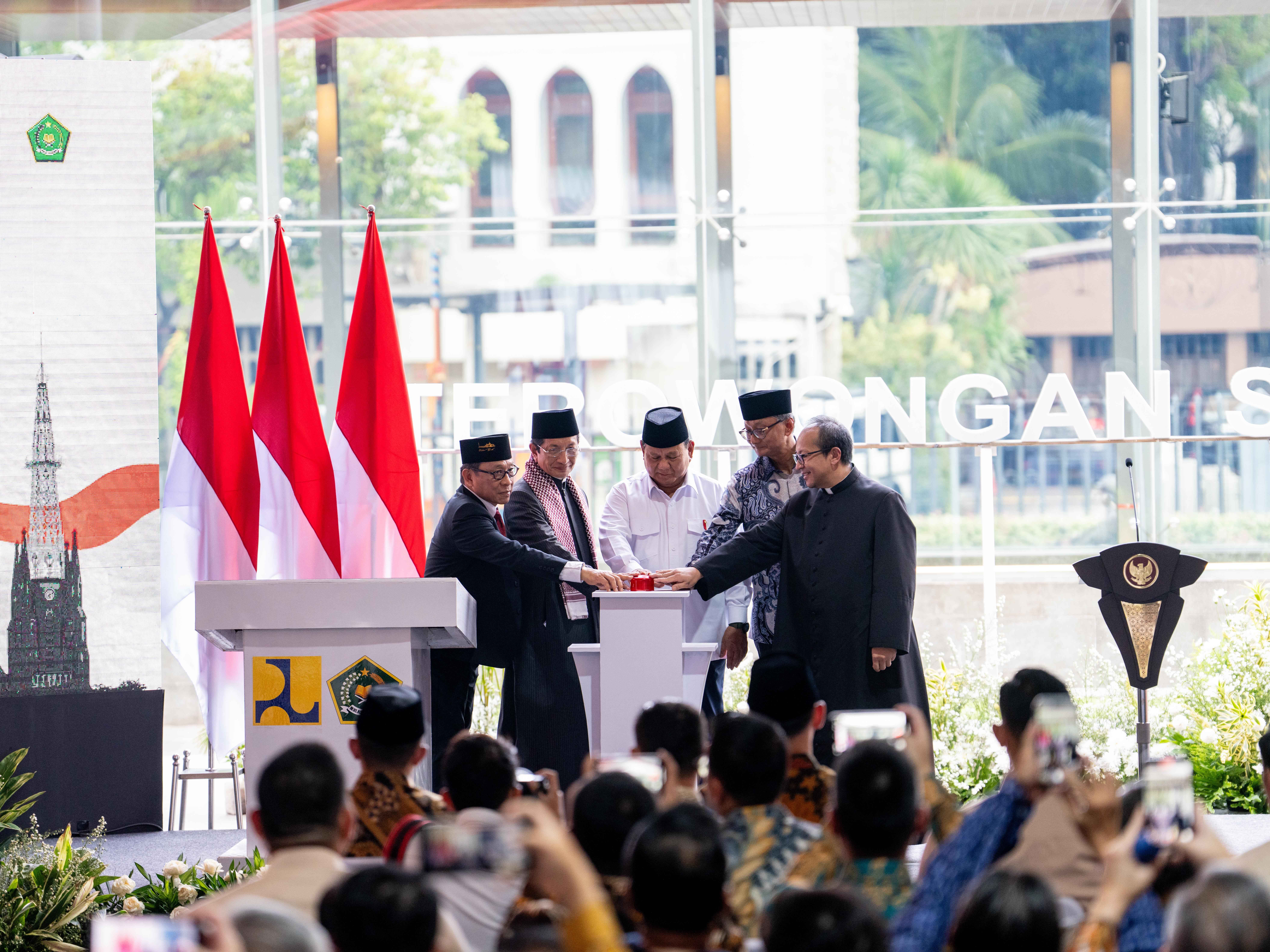 Peresmian Terowongan Silaturahmi